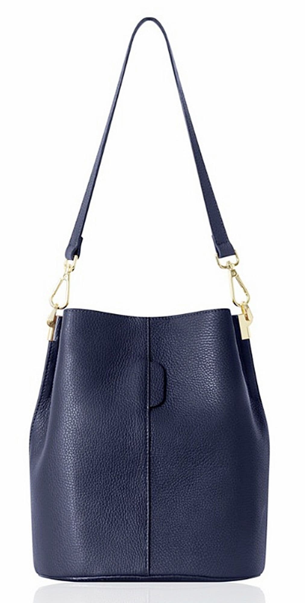Bucket Style Leather Shoulder Bag Crossbody Bag Med-Lg  New Arrival