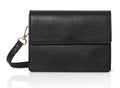 Clutch Crossbody Bag Shoulder Bag Box Shape Envelope Flap Italian Leather (SALE - was £44.99!)