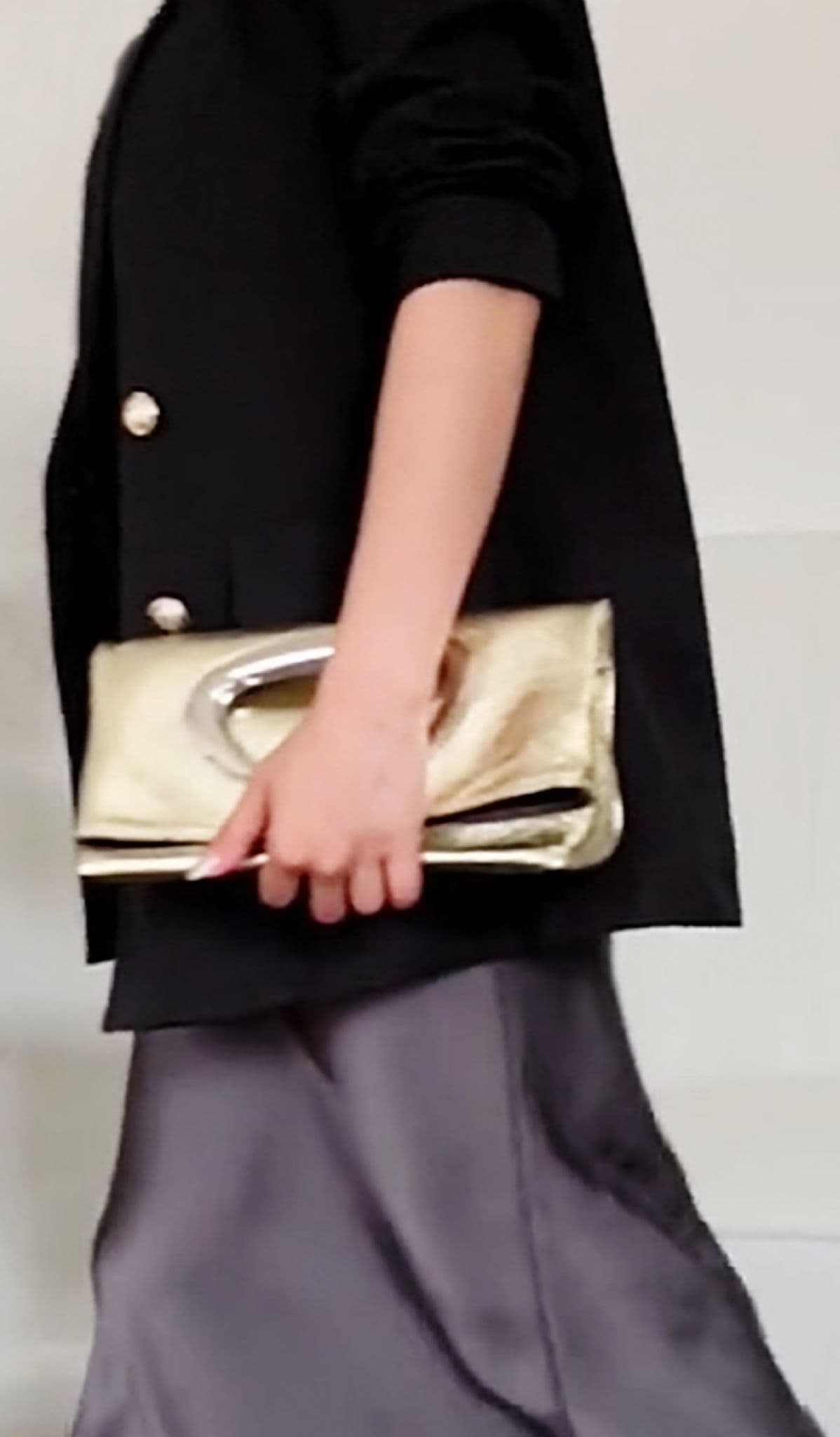 Clutch Party Special Occasion Bag in Italian Leather