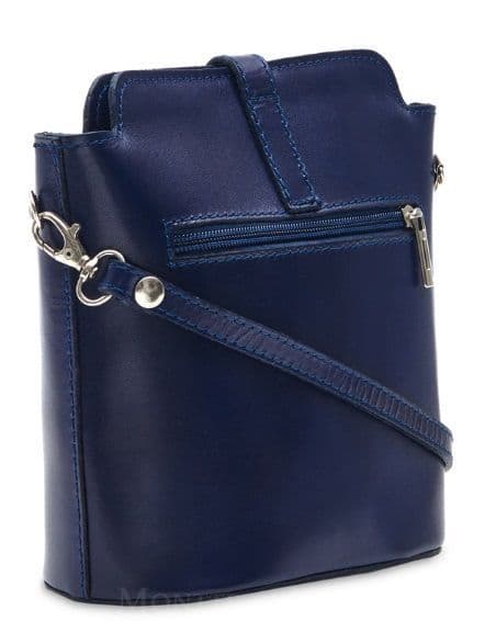 Crossbody Bag Vera Pelle Italian Soft Leather Small Crossbody or Shoulder Bag (Roomy)