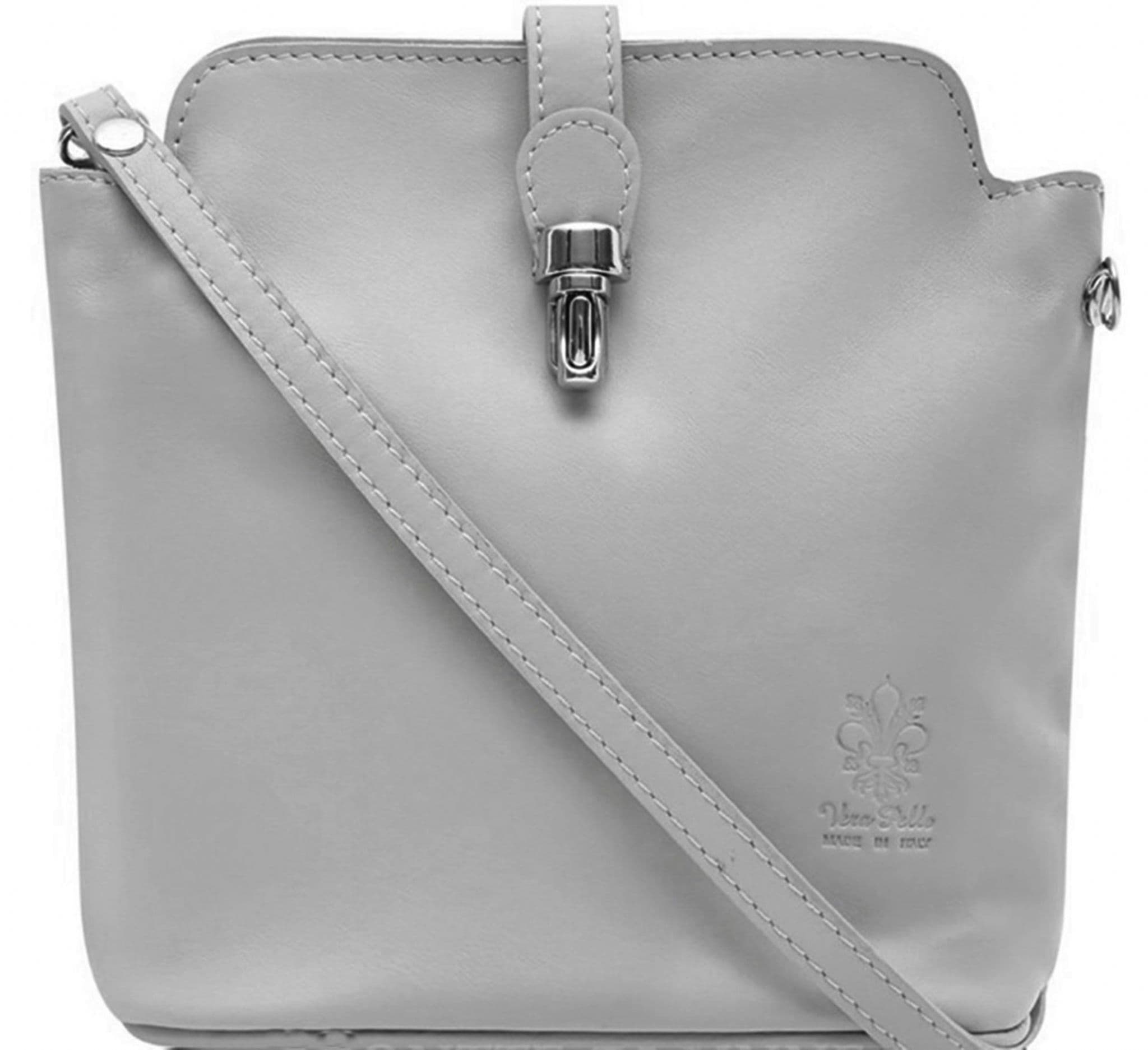 Crossbody Bag Vera Pelle Italian Soft Leather Small Crossbody or Shoulder Bag (Roomy)