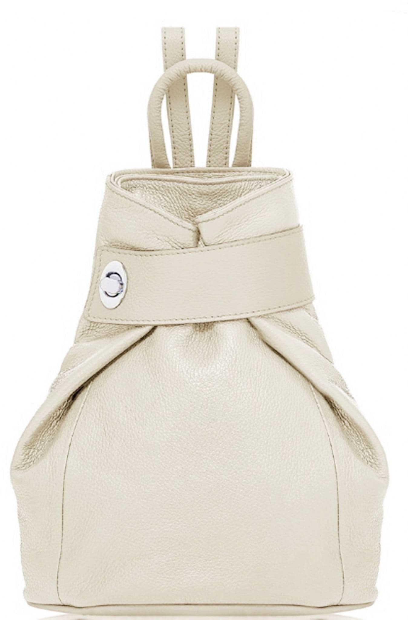 Handbag Bliss Genuine Italian Soft Leather Top Handle Rucksack Backpack Bag (All Colours)