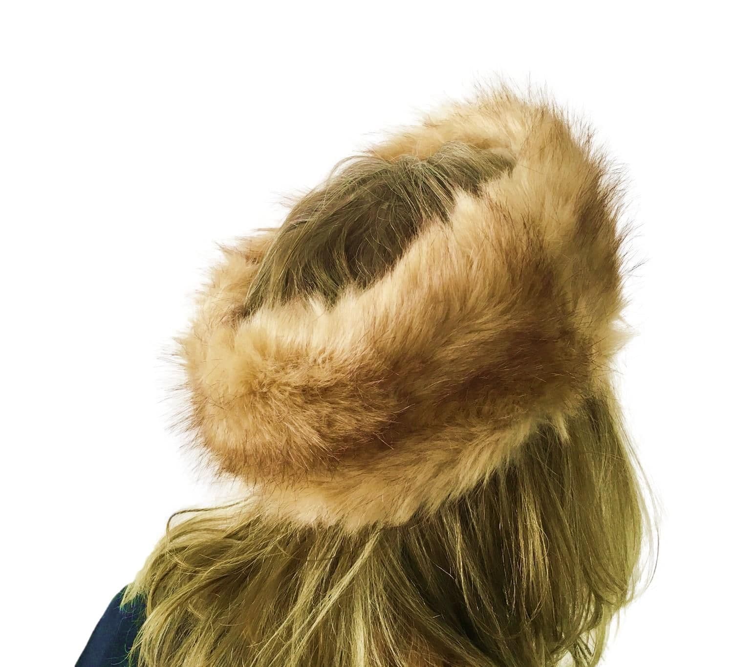 Luxury Faux Fur Headband Winter / Ski Ear Warmer Hat