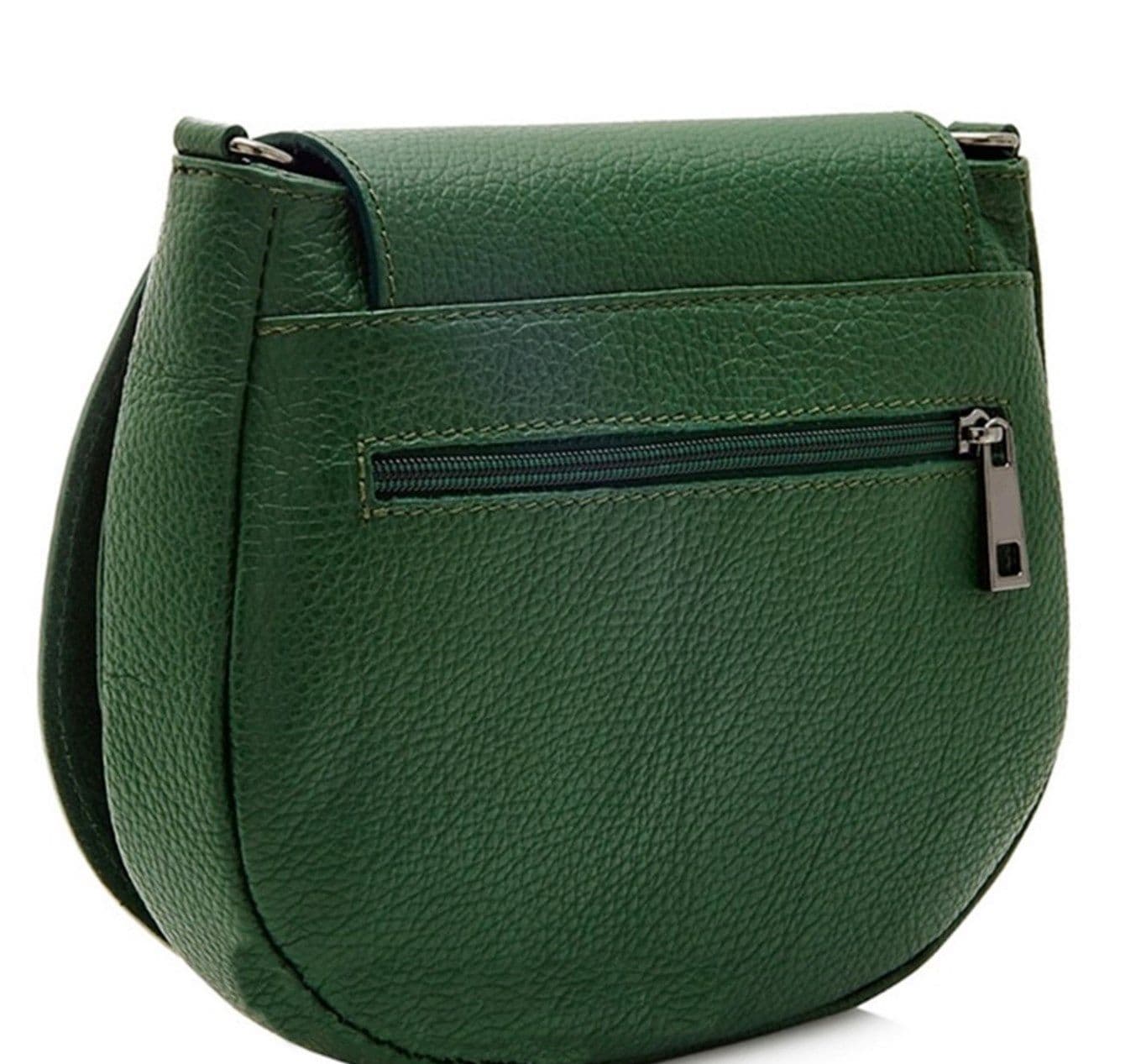 Saddle Bag Italian Leather Crossbody Shoulder Clutch Bag (Brighter Colours)