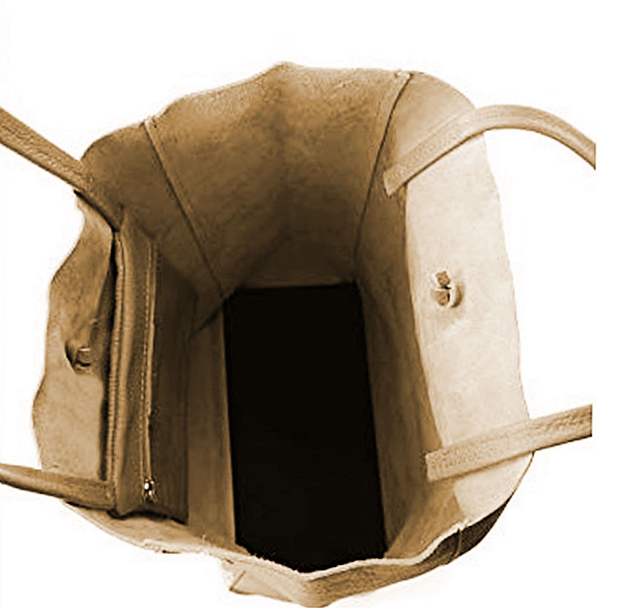 Large Shopper Shoulder Style Tote Handbag Italian Leather (Metallic Colours)