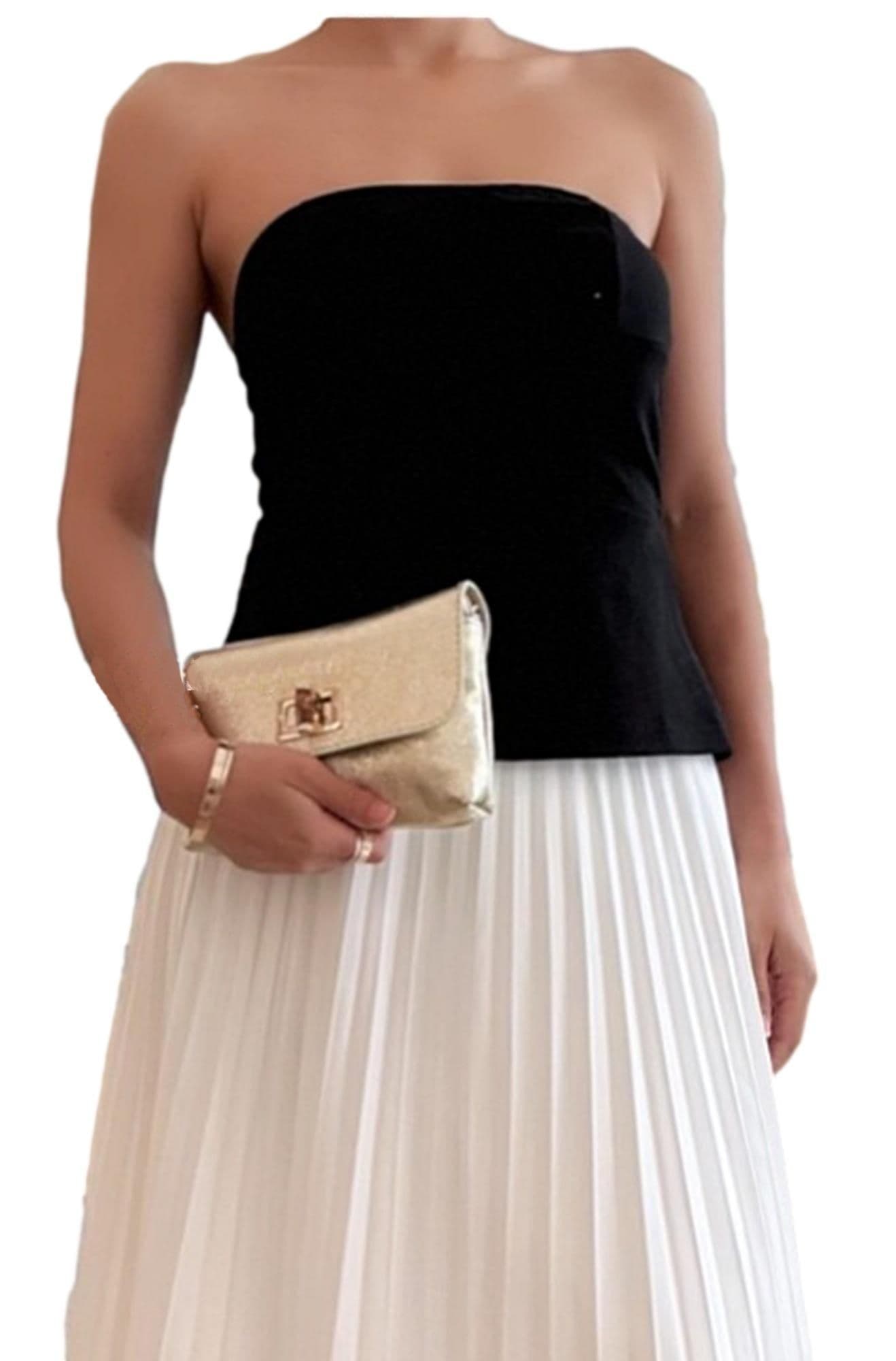 Leather Crossbody Shoulder Bag Clutch Bag Turn Lock Shoulder Bag Evening Bag