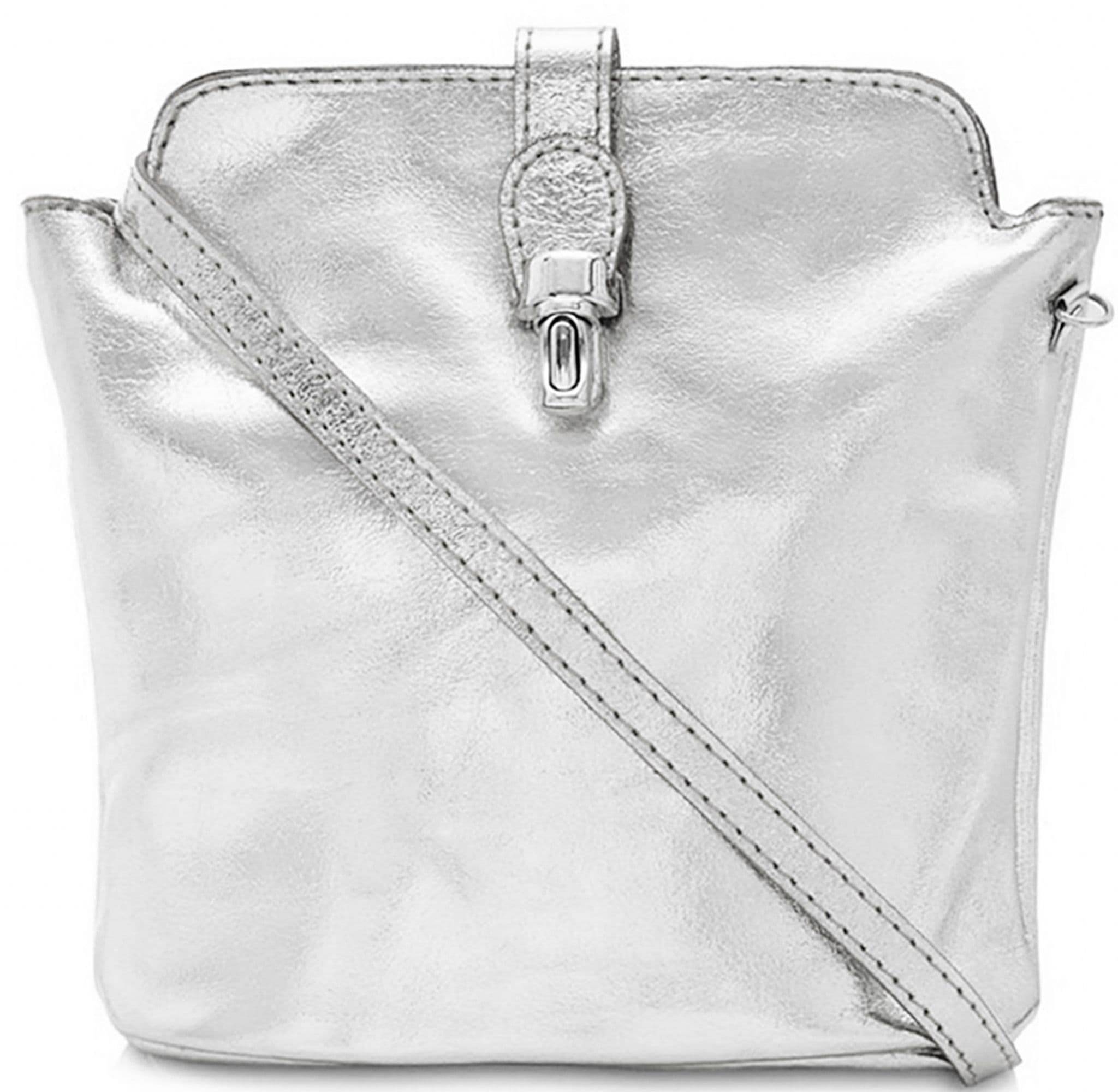 Leather Crossbody Bag Super Soft Italian Leather Small Shoulder Bag (Spacious)