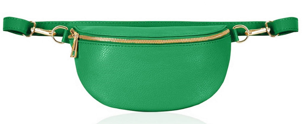 Leather Sling Bag Multi Use Bag  Crossbody Bag Clutch Bag Bum Waist Bag  (Smaller Size)