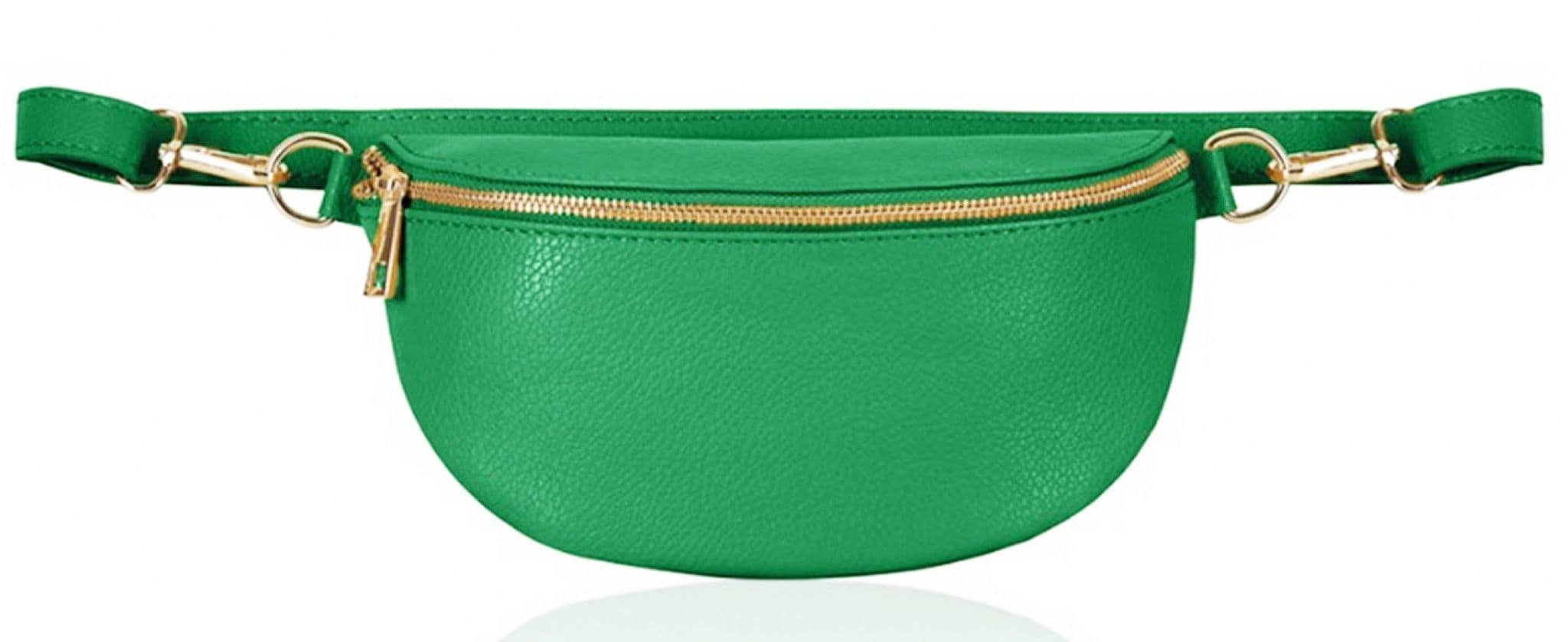 Leather Sling Bag Multi Use Bag  Crossbody Bag Clutch Bag Bum Waist Bag  (Smaller Size)