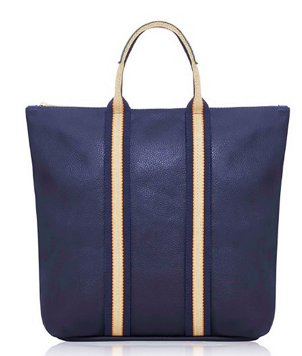 Luxury Backpack Rucksack Overnight Travel Bag 3 in 1 Lg - Ex Lg Italian Soft Pebbled Thick Leather