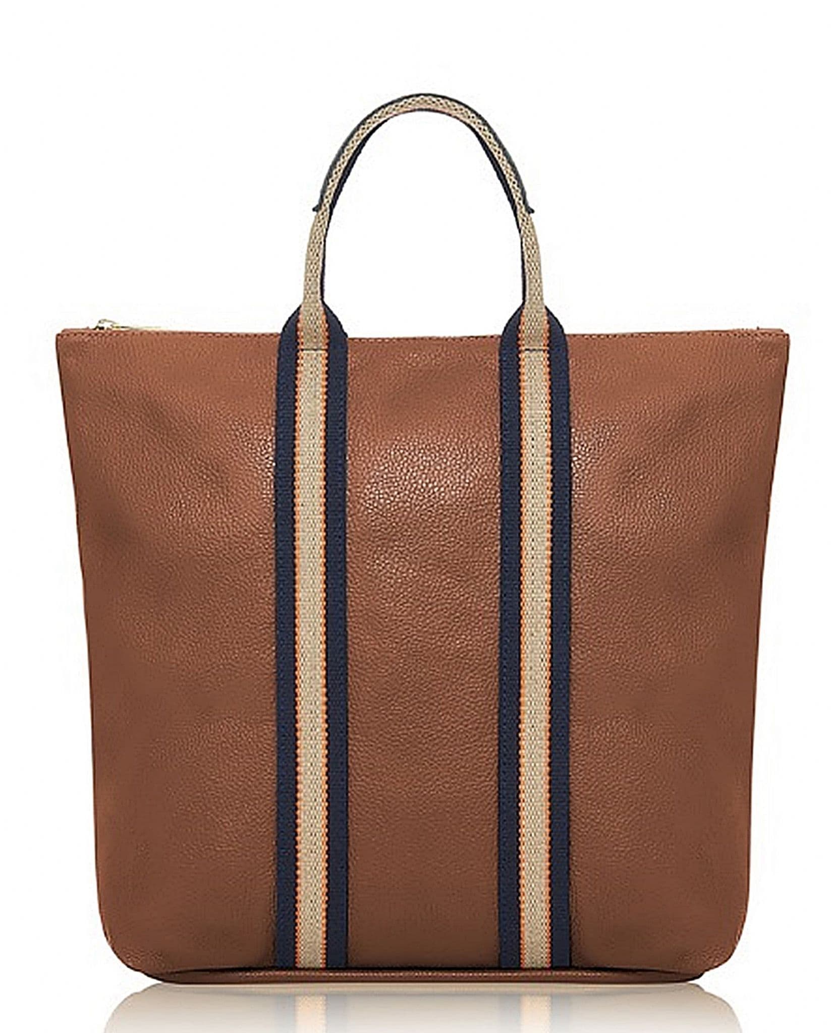 Luxury Backpack Rucksack Overnight Travel Bag 3 in 1 Lg - Ex Lg Italian Soft Pebbled Thick Leather