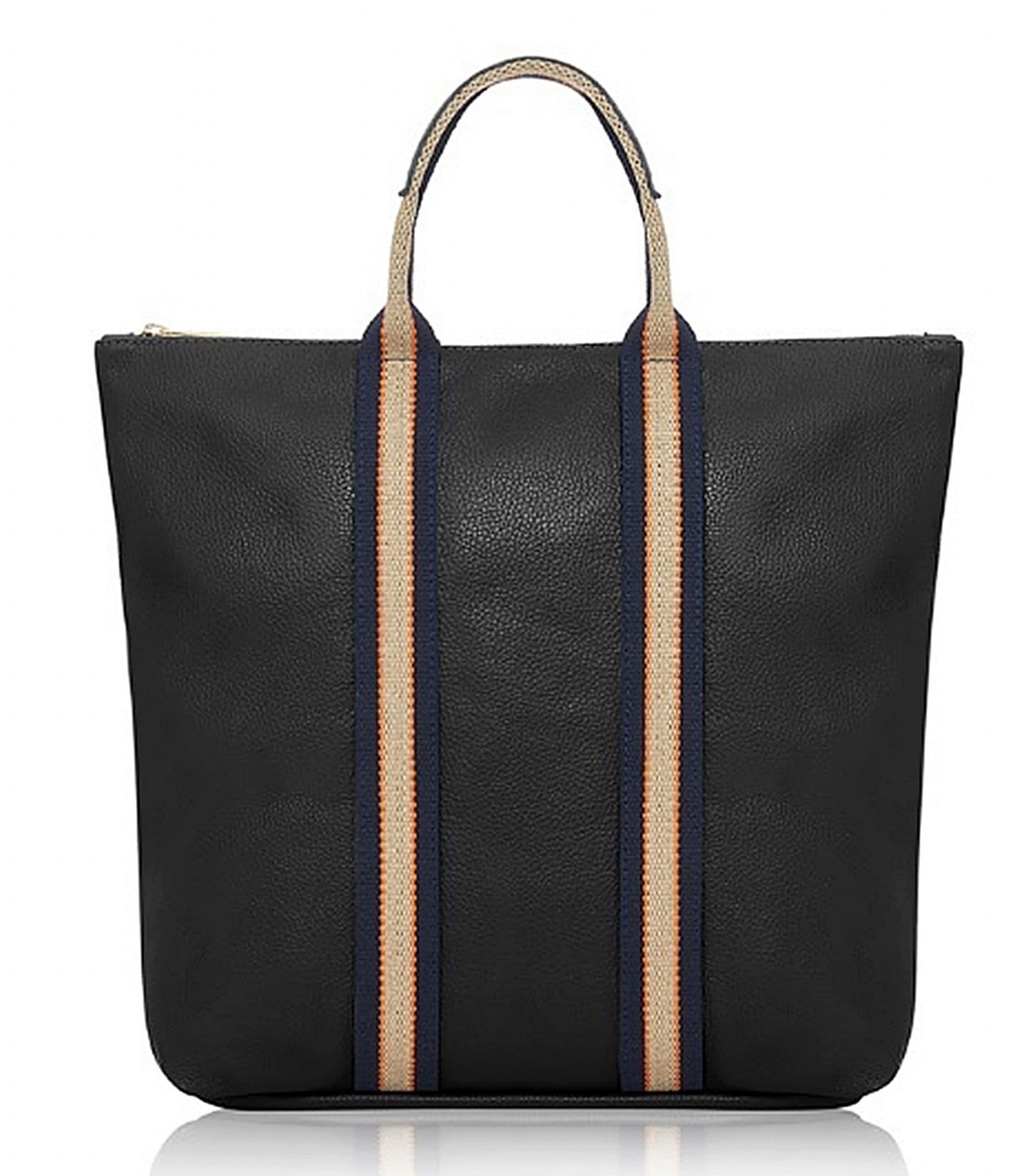 Luxury Backpack Rucksack Overnight Travel Bag 3 in 1 Lg - Ex Lg Italian Soft Pebbled Thick Leather