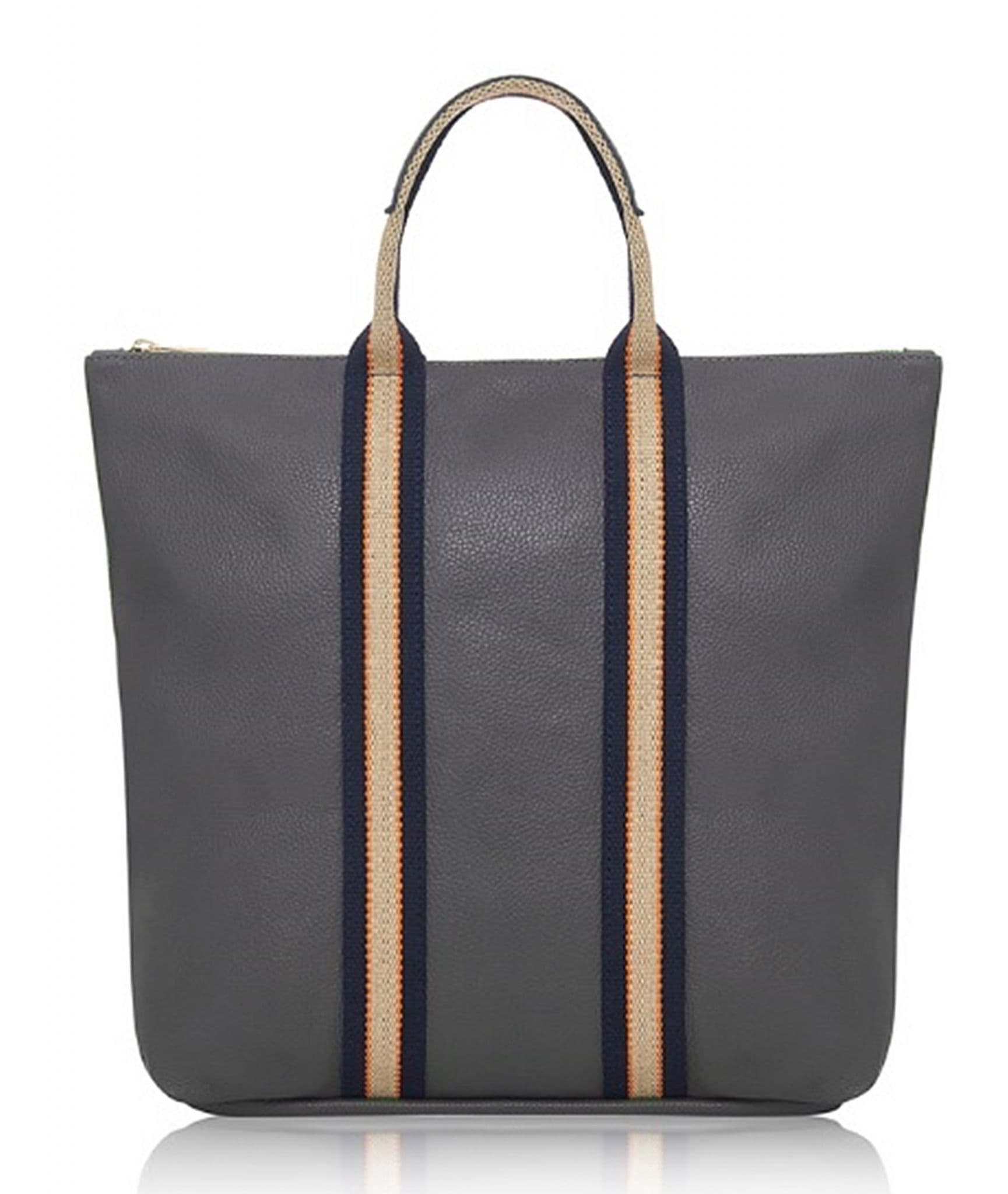 Luxury Backpack Rucksack Overnight Travel Bag 3 in 1 Lg - Ex Lg Italian Soft Pebbled Thick Leather