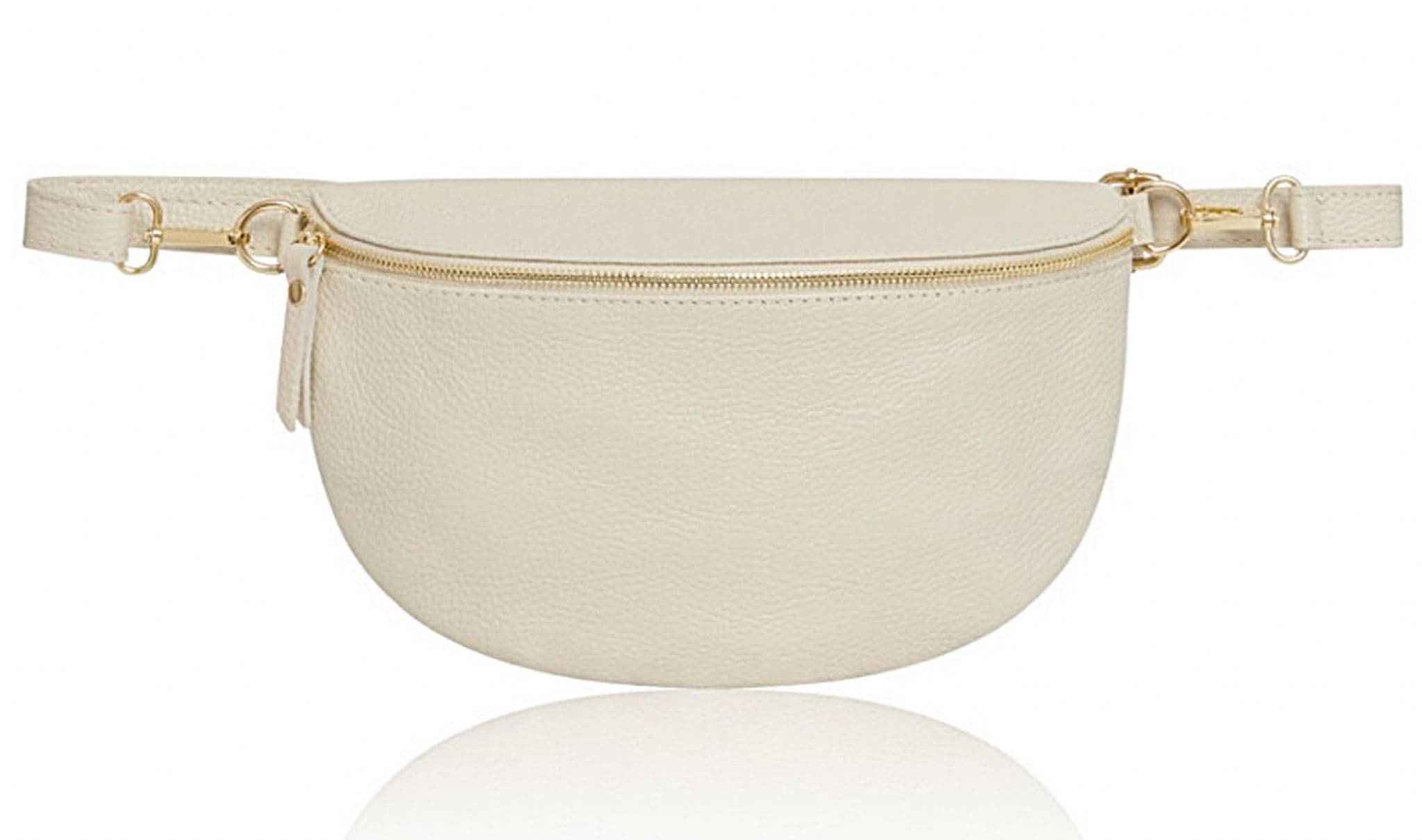 Oversized Leather Sling Bag Bum Bag Crossbody Clutch Bag Multi Use (Lighter Large Size)