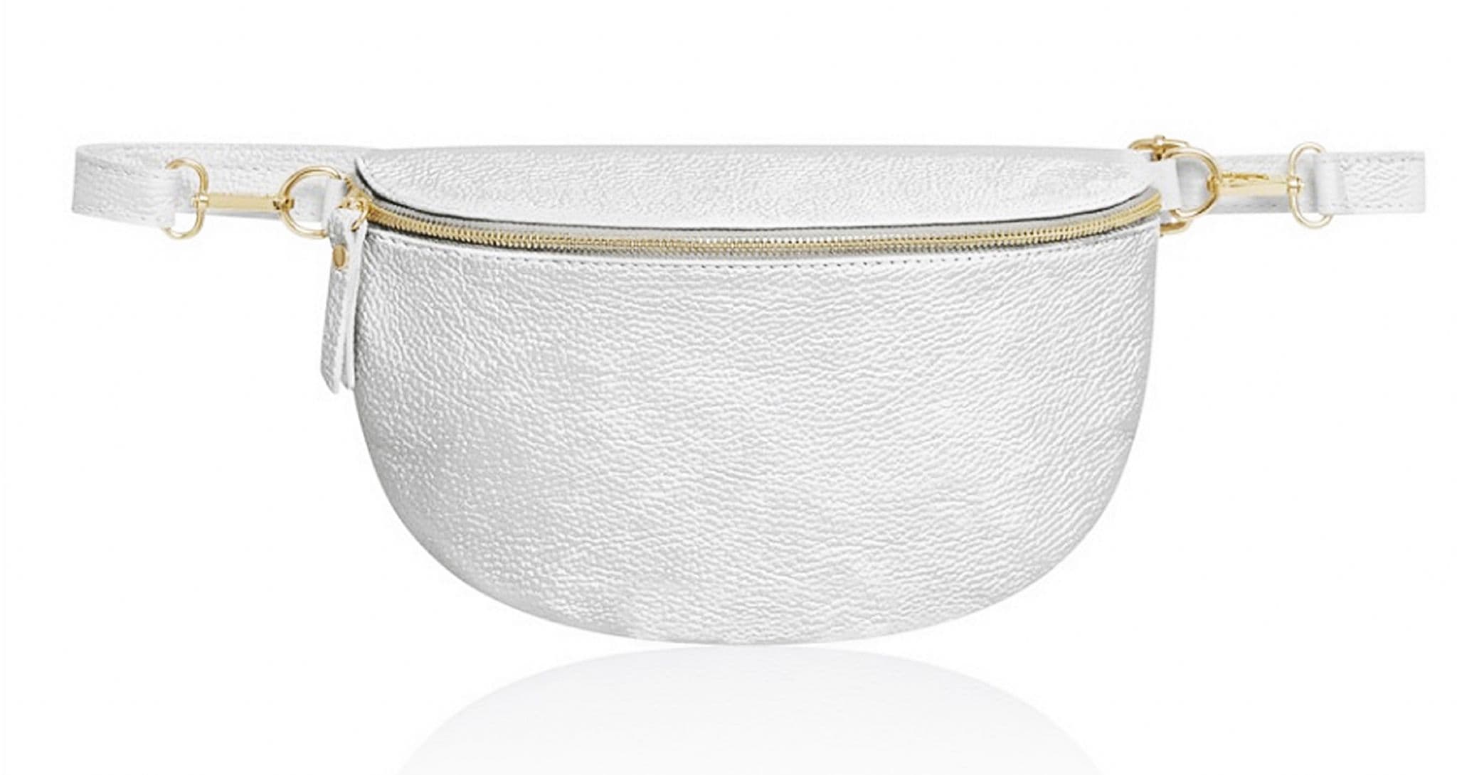 Oversized Leather Sling Bag Bum Bag Crossbody Clutch Bag Multi Use (Lighter Large Size)