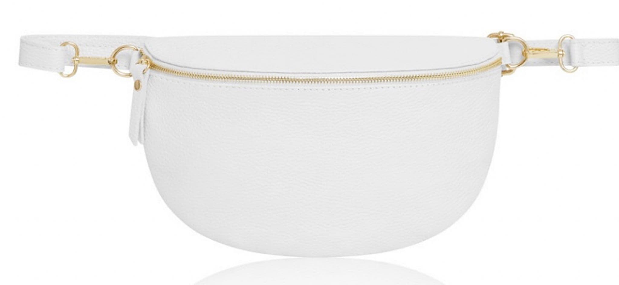 Oversized Leather Sling Bag Bum Bag Crossbody Clutch Bag Multi Use (Lighter Large Size)