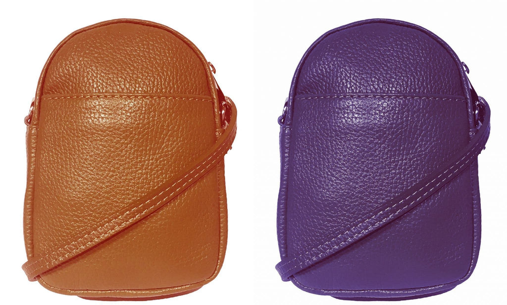 Phone Bag Pouch Crossbody Shoulder Bag Clutch Italian Leather