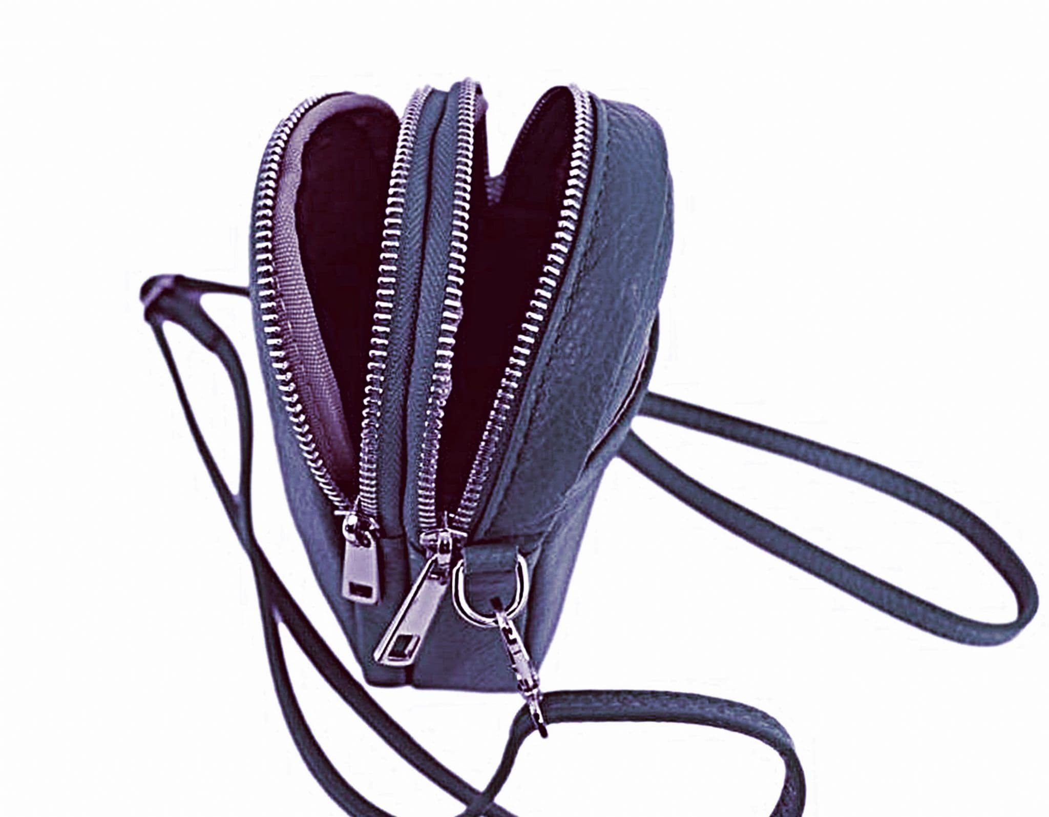 Phone Bag Pouch Crossbody Shoulder Bag Clutch Italian Leather