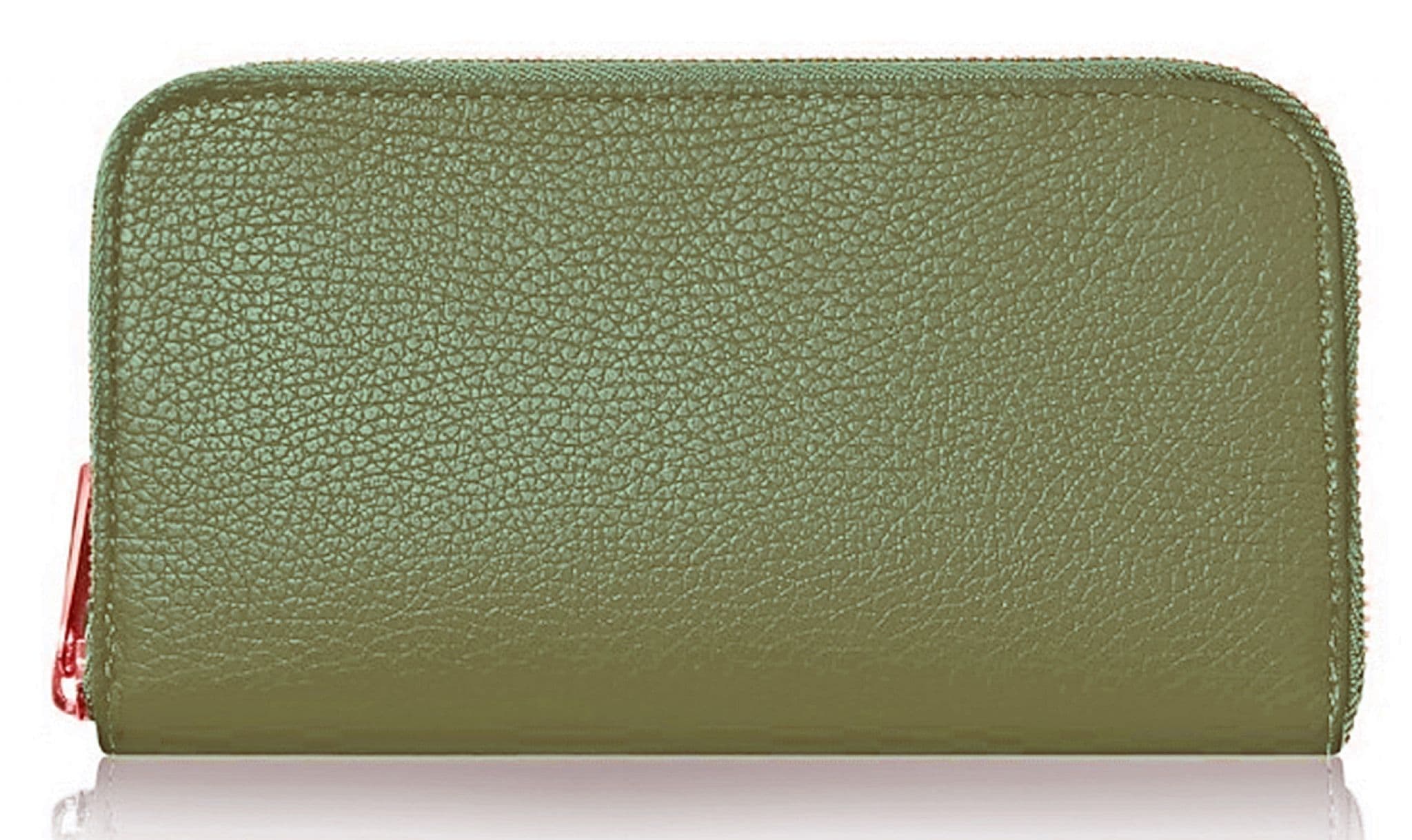 Purse Wallet Italian Leather Purse with Gold Tone Trims