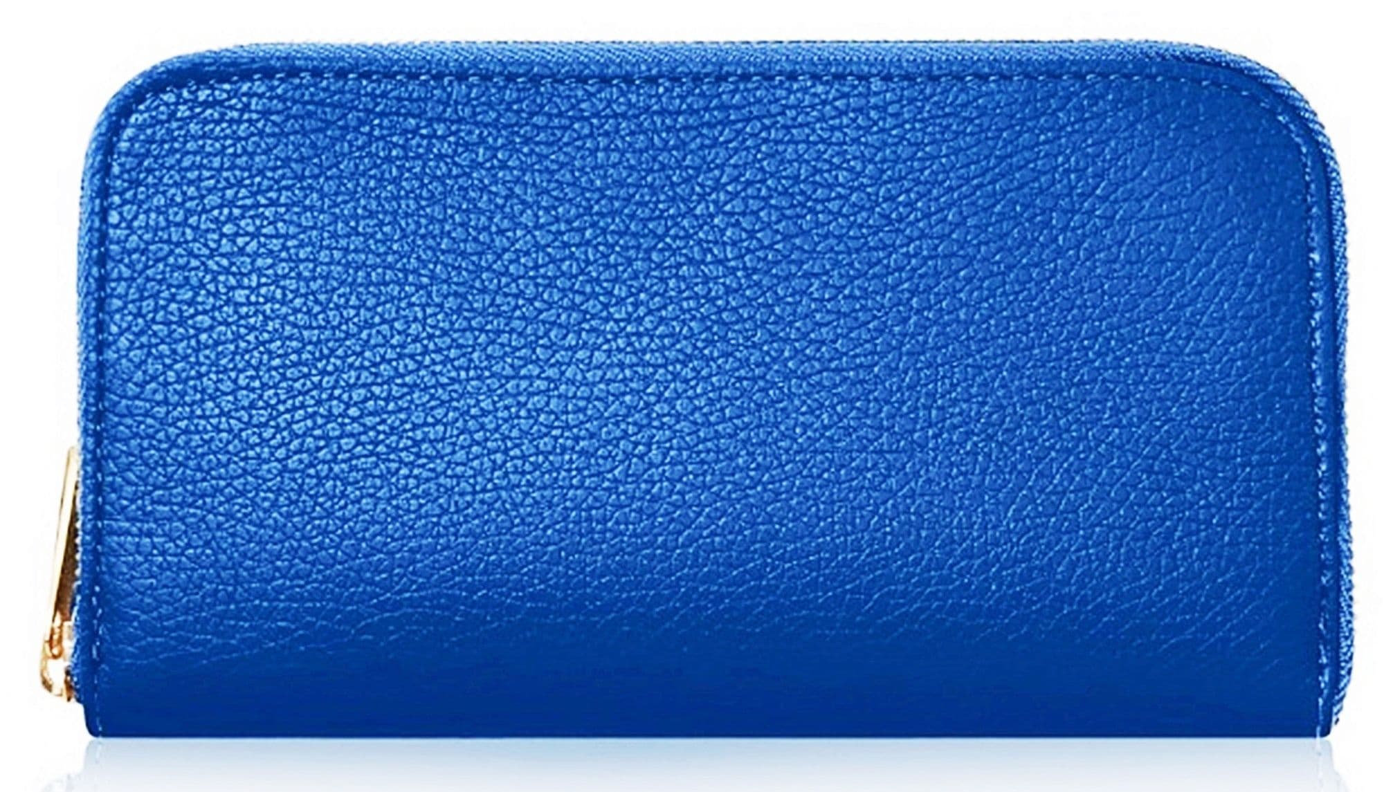 Purse Wallet Italian Leather Purse with Gold Tone Trims