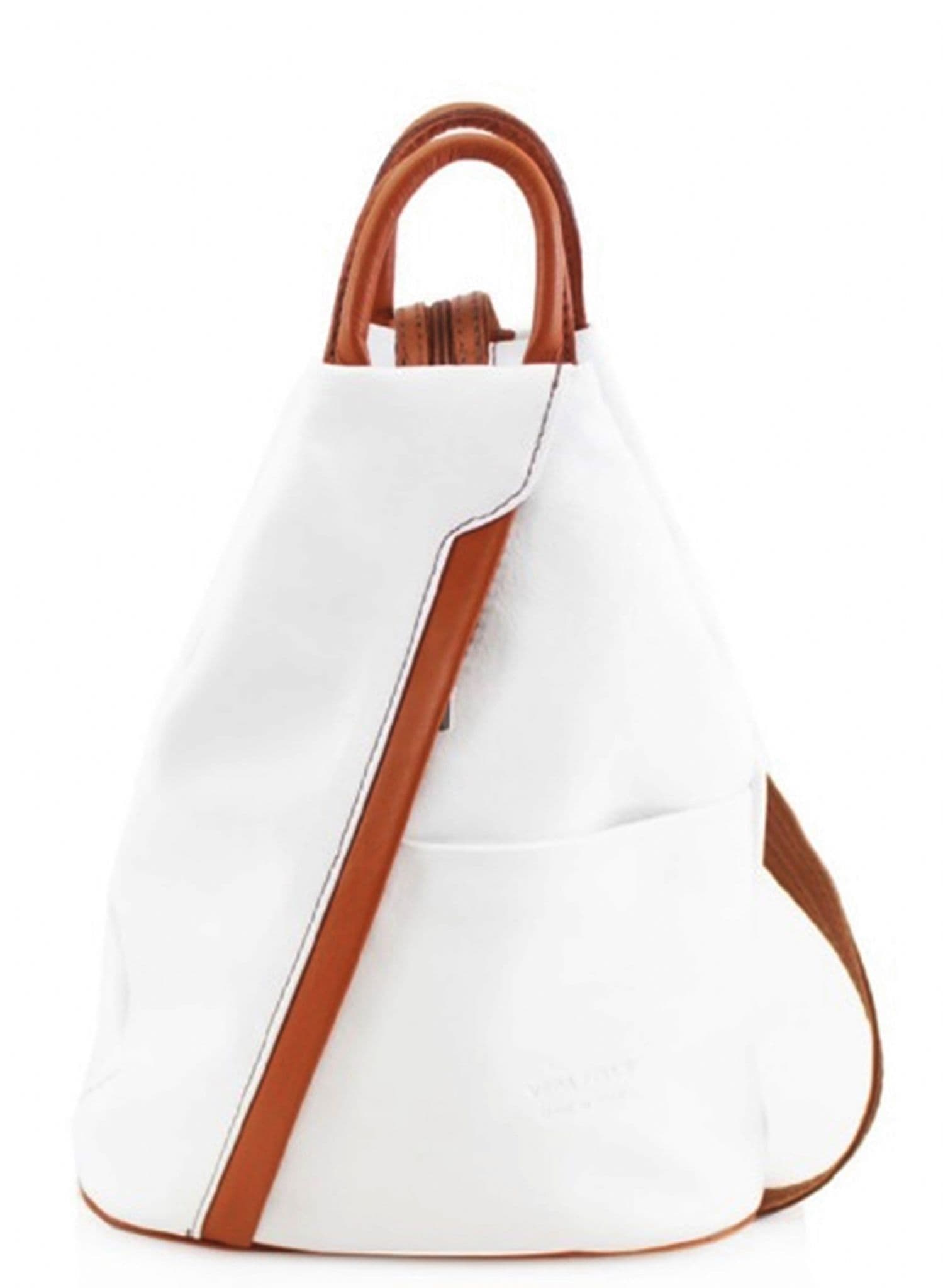 Rucksack Backpack Shoulder Bag Top Handle Bag 3 In 1 Convertible Vera Pelle Italian Leather