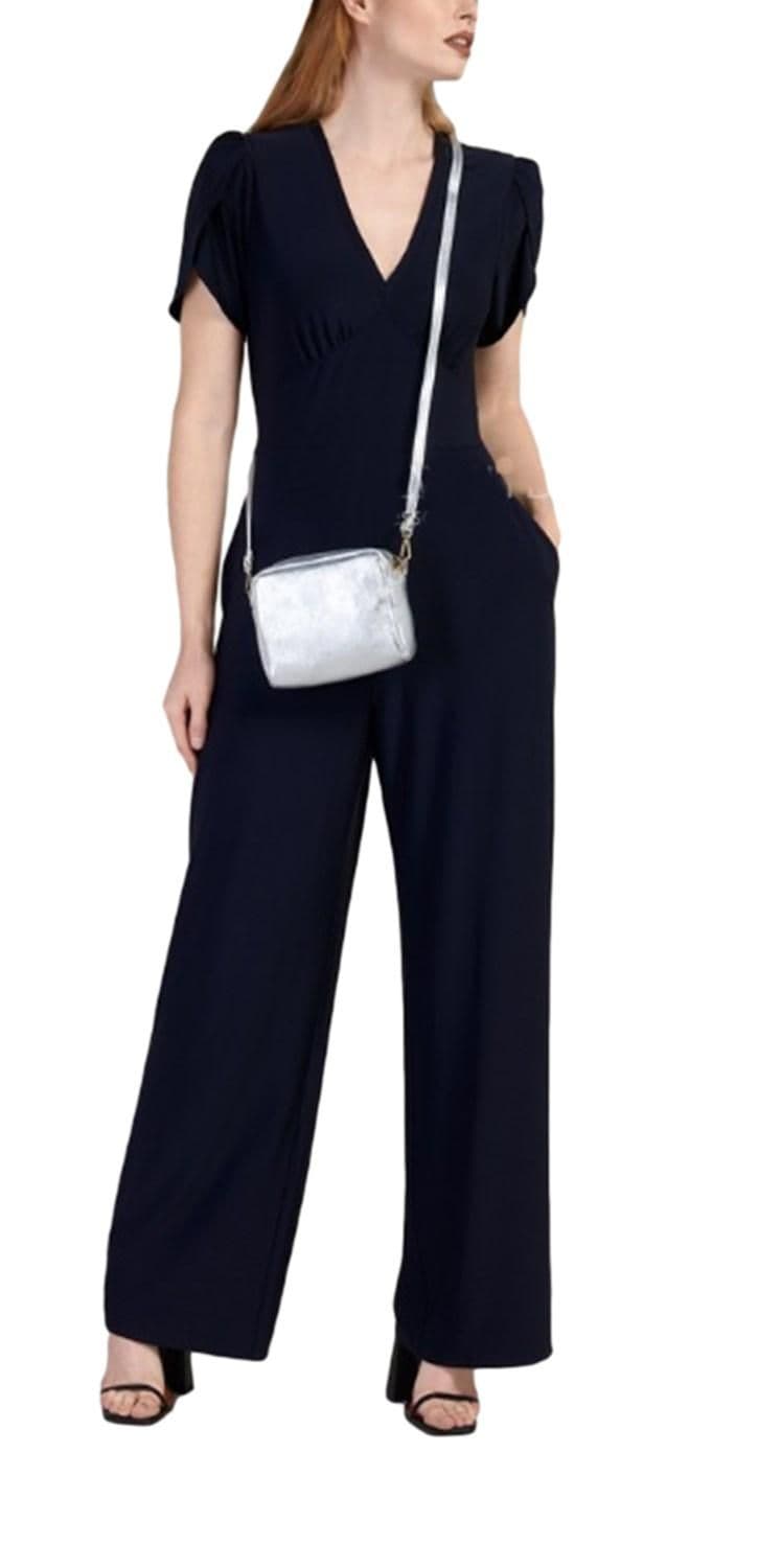 Small Camera Style Bag Soft Italian Leather Crossbody/Shoulder Bag Adjustable Strap & Wrist Strap