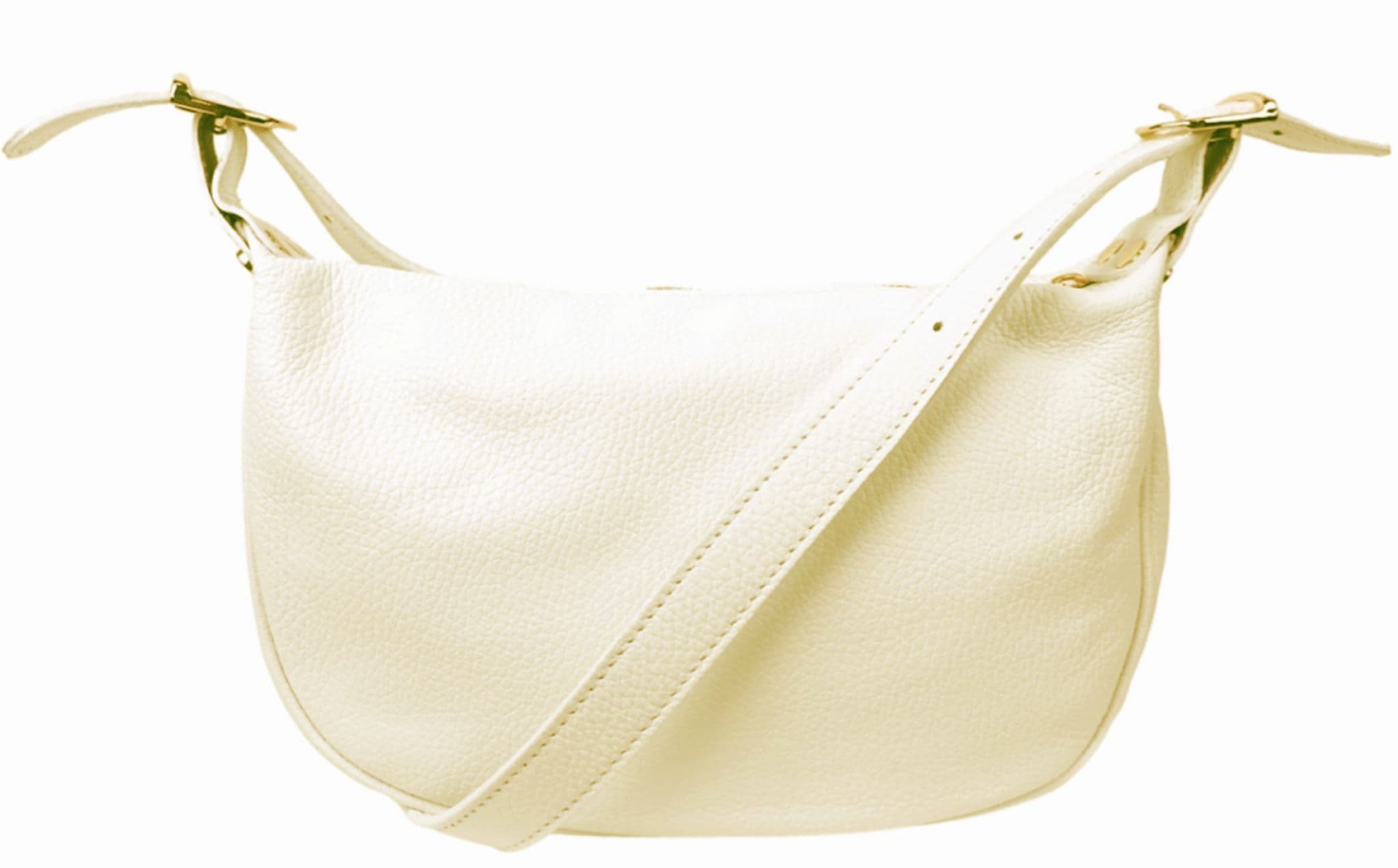 Soft Italian Leather Slouch Bag Crossbody Sling Bag Shoulder Slouch Bag (Brighter)