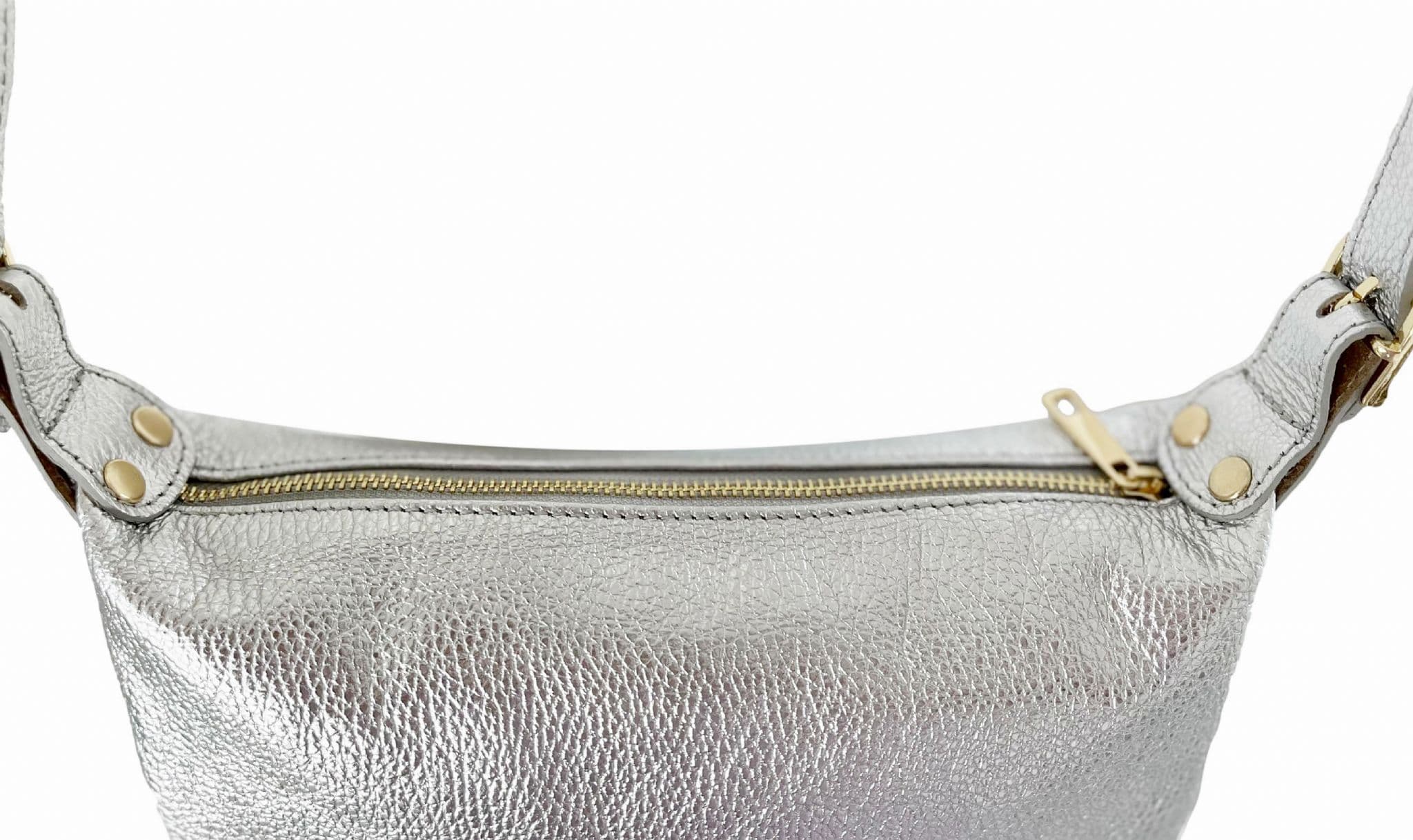 Soft Italian Leather Slouch Bag Crossbody Sling Bag Shoulder Slouch Bag (Brighter)