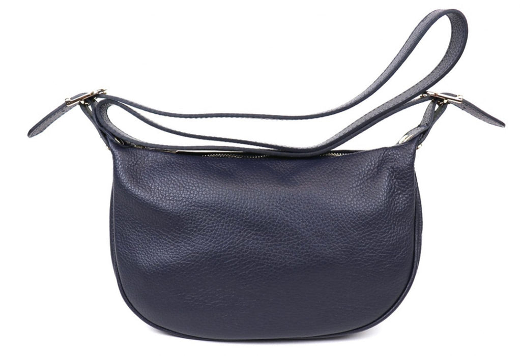 Soft Italian Leather Slouch Bag Crossbody Sling Bag Shoulder Slouch Bag (Darker Colours)