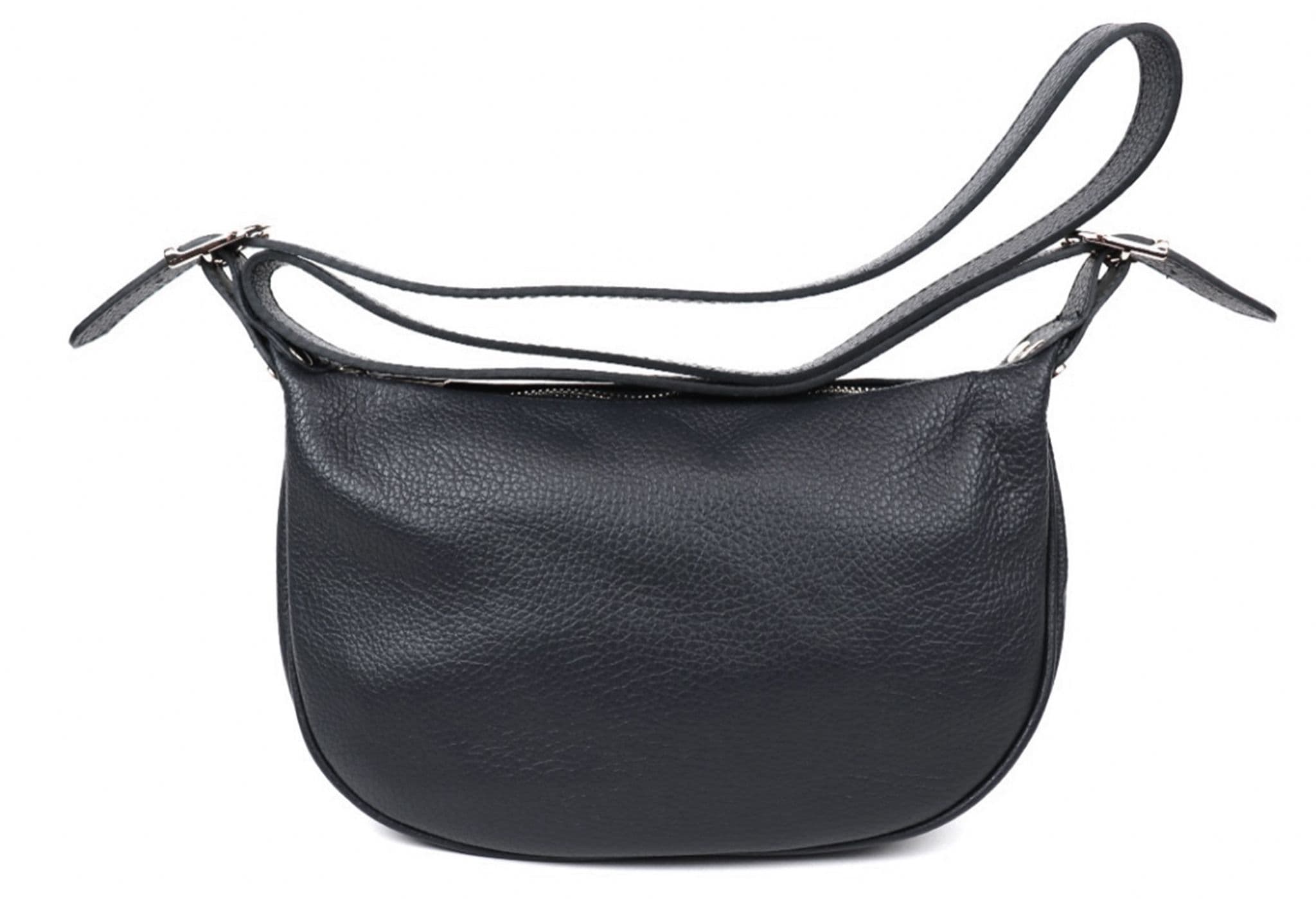 Soft Italian Leather Slouch Bag Crossbody Sling Bag Shoulder Slouch Bag (Darker Colours)