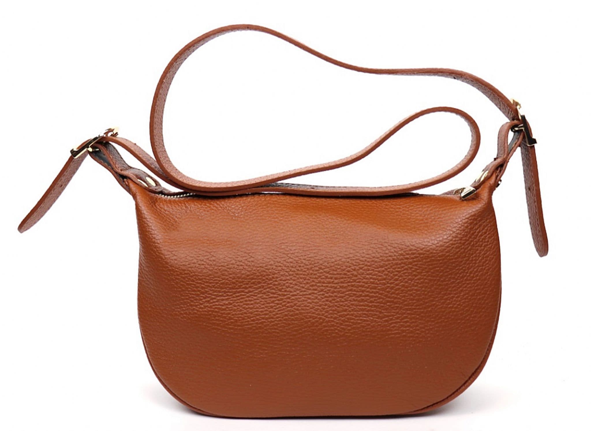 Soft Italian Leather Slouch Bag Crossbody Sling Bag Shoulder Slouch Bag (Darker Colours)