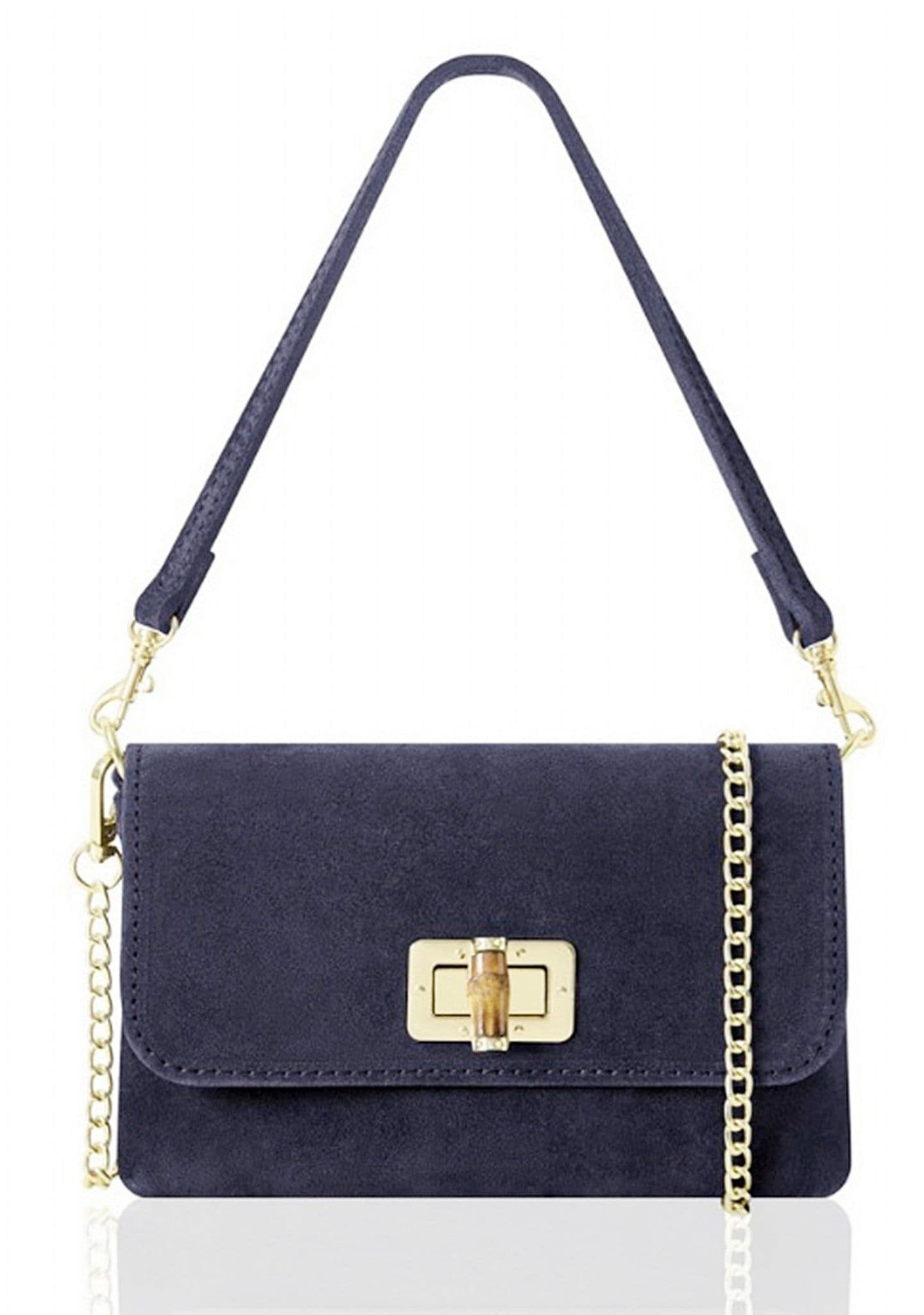 Suede Crossbody Bag, Shoulder Bag Clutch Bag Turn Lock Shoulder Bag Evening Bag