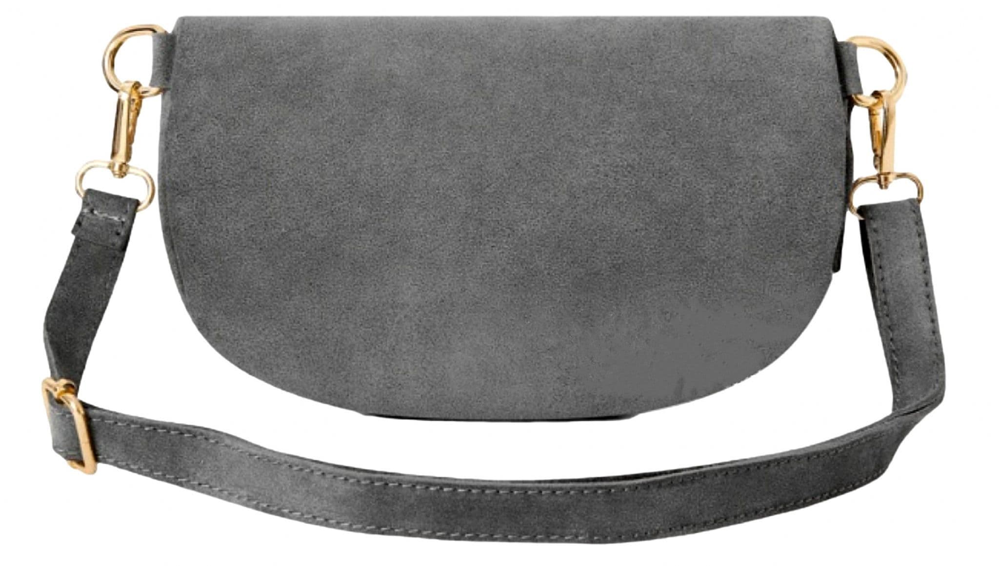 Suede Sling Bag Multi Use Bag Bum Waist Crossbody Clutch Bag  (Medium Size)