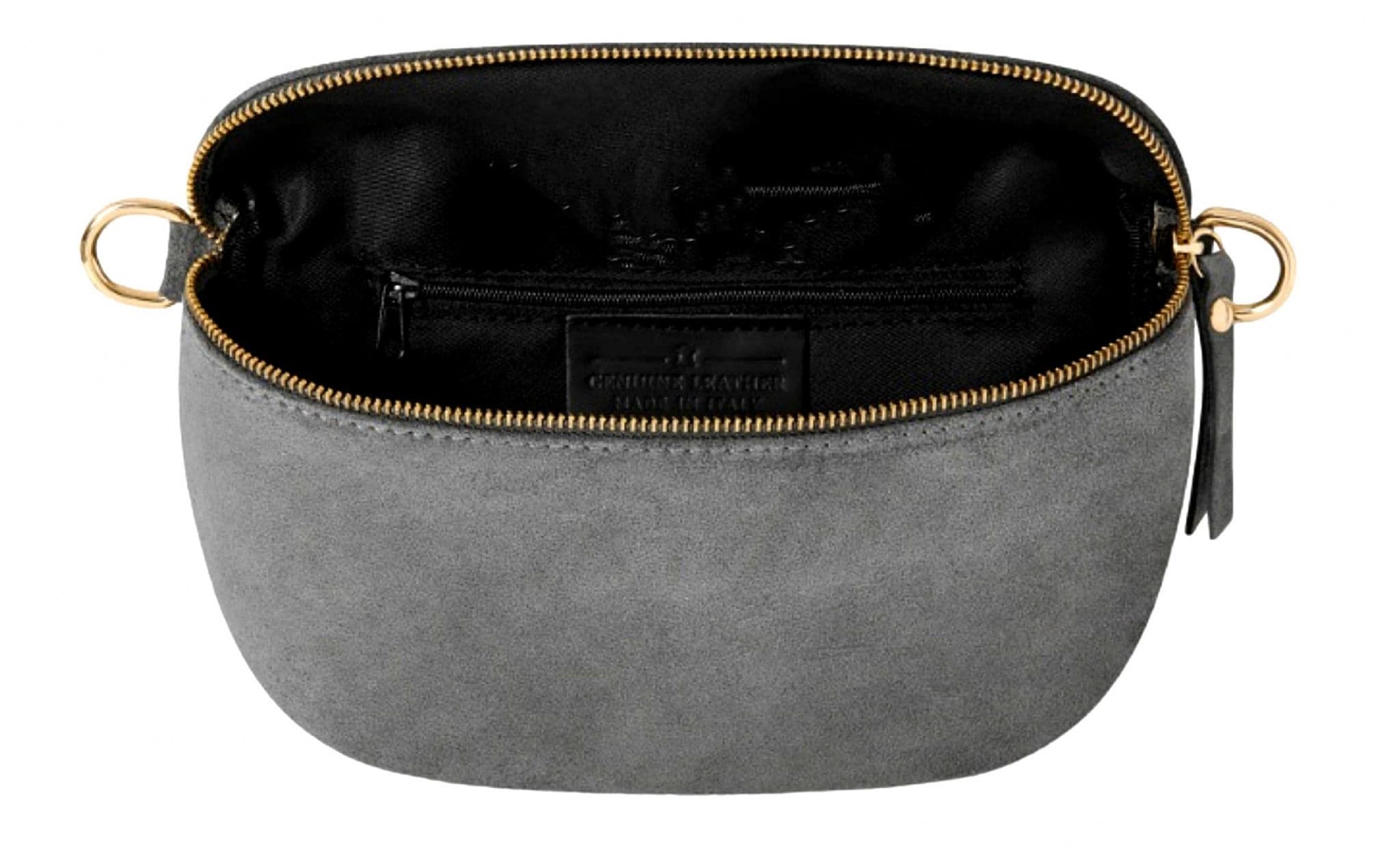 Suede Sling Bag Multi Use Bag Bum Waist Crossbody Clutch Bag  (Medium Size)