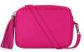 Trendy Handmade Camera Bag Crossbody Shoulder Italian Leather Handbag (Brighter Colours)